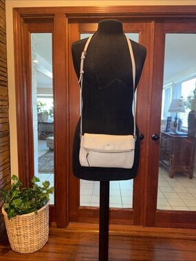 Kate spade Small Pebble Leather Fold Over Crossbody Shoulder Bag